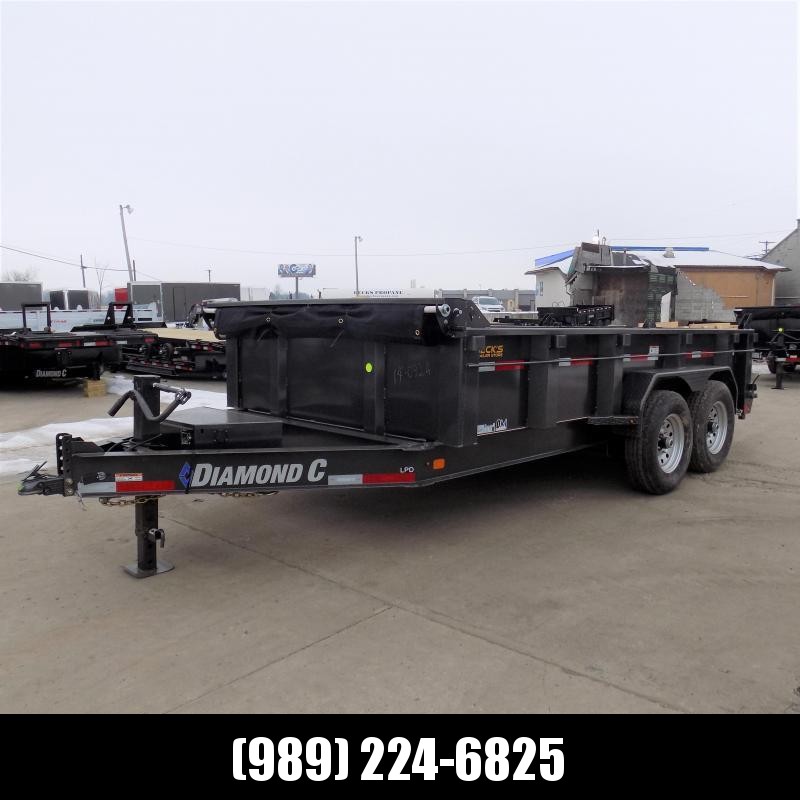New Diamond C 82" x 14' Low Profile Dump Trailer For Sale - $0 Down & Payments from $139/mo. W.A.C. New Diamond C 82" x 14' Low Profile Dump Trailer For Sale - $0 Down & Payments from $139/mo. W.A.C.