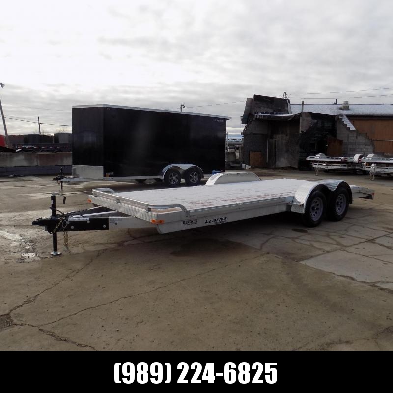 New Legend 7' x 18' Aluminum Car Hauler - $0 Down & Payments From $145/mo. W.A.C. New Legend 7' x 18' Aluminum Car Hauler - $0 Down & Payments From $145/mo. W.A.C.