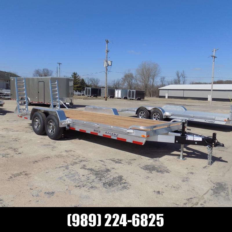 New Legend 7' x 18' Aluminum Equipment Trailer For Sale - 12K Payload - $0 Down & Payments from $137/mo. W.A.C New Legend 7' x 18' Aluminum Equipment Trailer For Sale - 12K Payload - $0 Down & Payments from $137/mo. W.A.C