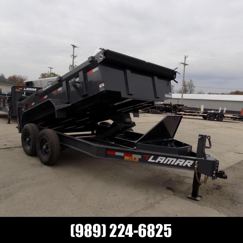 New Lamar 83" x 12' Low Pro Dump Trailer For Sale - $0 Down With Flexible Financing Available New Lamar 83" x 12' Low Pro Dump Trailer For Sale - $0 Down With Flexible Financing Available