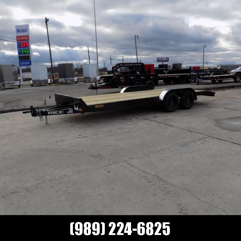 New Rice Trailer 82" x 20' Open Car Hauler - $0 Down & Payments From $123/mo. W.A.C. New Rice Trailer 82" x 20' Open Car Hauler - $0 Down & Payments From $123/mo. W.A.C.