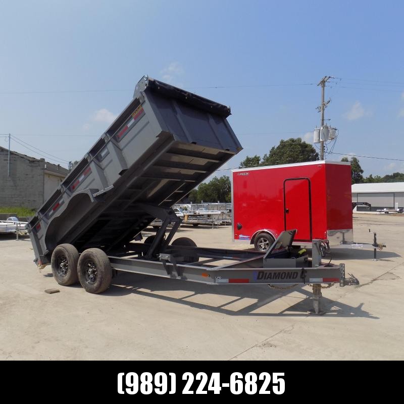 New Diamond C Trailers 7' x 14' Low Profile Dump Trailer - $0 Down With Financing Options Available New Diamond C Trailers 7' x 14' Low Profile Dump Trailer - $0 Down With Financing Options Available
