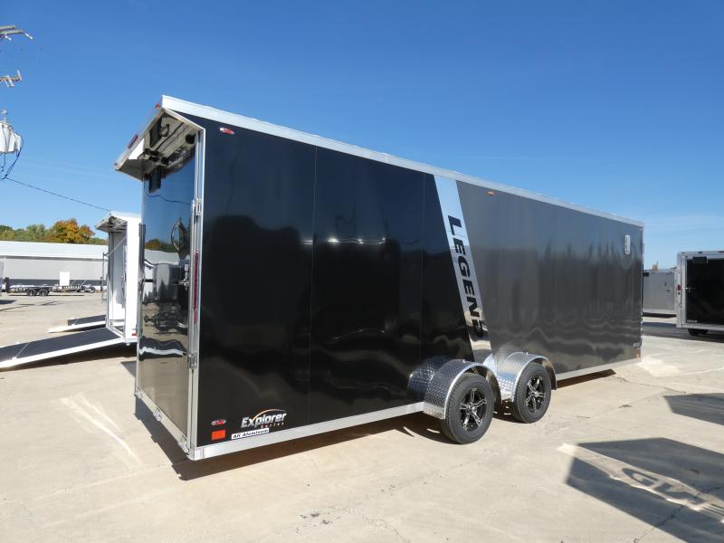New Legend Explorer 7' x 29' Snowmobile Trailer - Flexible Financing Options Available EV777w1mhbll