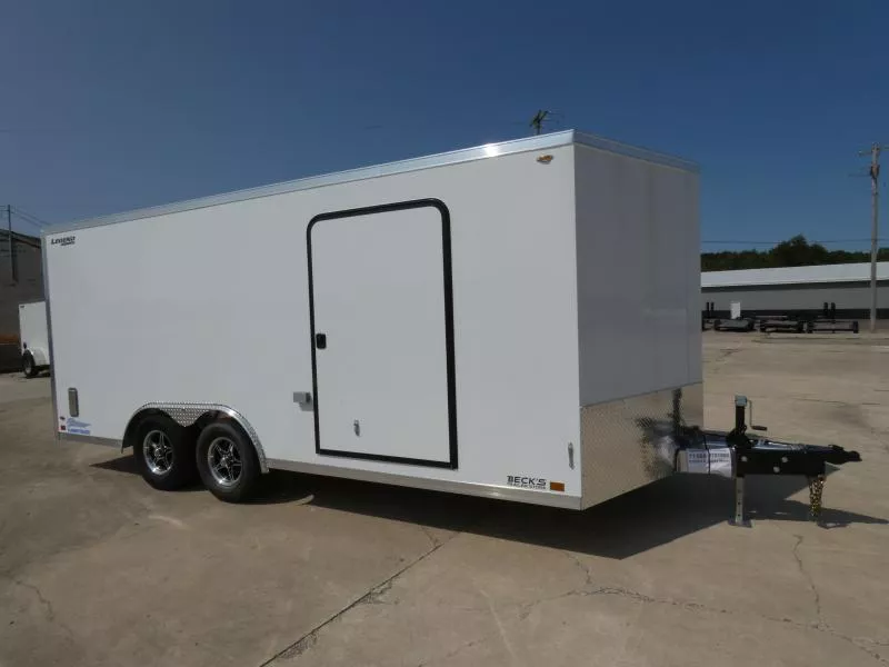 New Legend Thunder 8.5' x 20' Aluminum Enclosed Car Hauler Trailer for Sale - Torsion Axles - Built In Michigan -Flexible Financing Options & Low Monthly Payments 