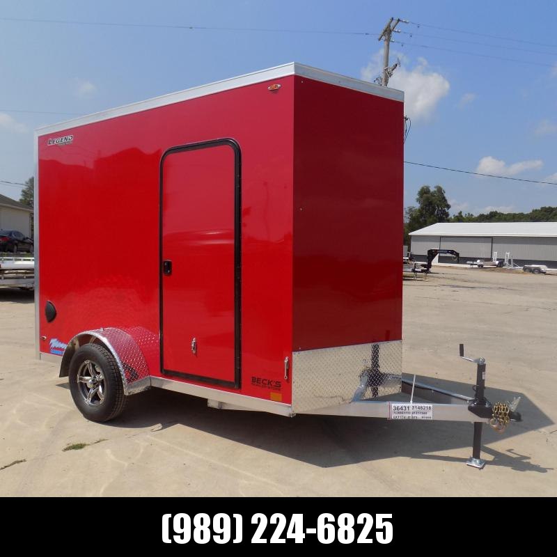 New Legend Thunder 6' x 11' Aluminum Enclosed Cargo Trailer for Sale- $0 Down Payments From $109/Mo W.A.C. New Legend Thunder 6' x 11' Aluminum Enclosed Cargo Trailer for Sale- $0 Down Payments From $109/Mo W.A.C.