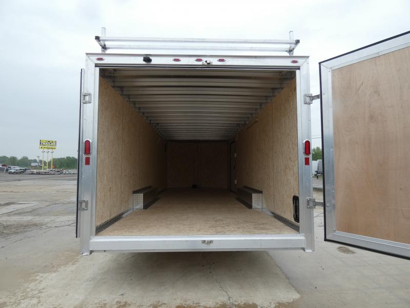 New Legend Thunder 8.5 x 26' Aluminum Enclosed Contractor Trailer for Sale- Flexible Financing Options & Low Monthly Payments 8XYNZgpj5g8k
