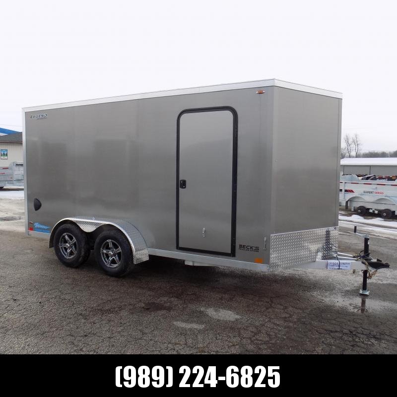 New Legend Thunder 7' X 16' Aluminum Enclosed Cargo Trailer For Sale - $0 Down Payments From $109/Mo W.A.C New Legend Thunder 7' X 16' Aluminum Enclosed Cargo Trailer For Sale - $0 Down Payments From $109/Mo W.A.C