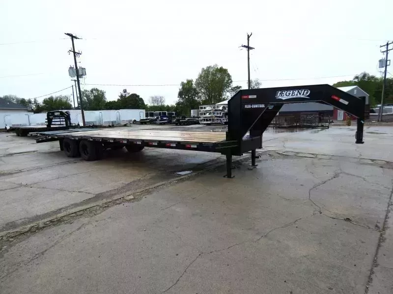 New Legend Steel 102" x 30' Low Pro Gooseneck Trailer For Sale - High Tensile Steel - Flexible Business & Personal Financing Available