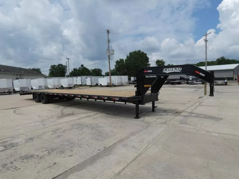 New Legend 102" x 40' Low Pro Gooseneck Equipment Trailer For Sale - Flexible Financing Options & Low Monthly Payments 