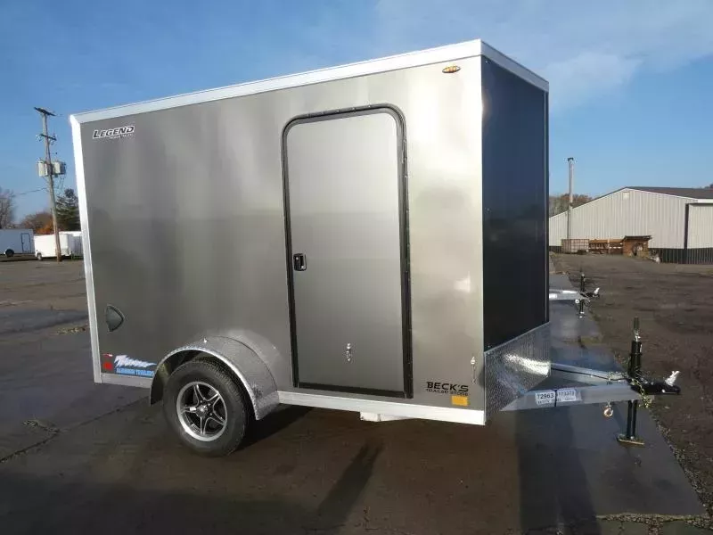 New Legend Thunder 6' x 11' Aluminum Enclosed Cargo Trailer for Sale - Flexible Financing Options & Low Monthly Payments