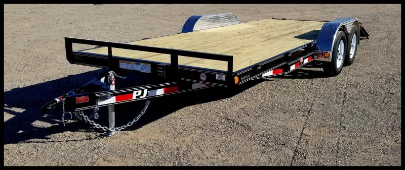 2020 PJ Trailers PJ 83 x 18' Car Hauler Flatbed Trailer 2020 PJ Trailers PJ 83 x 18' Car Hauler Flatbed Trailer