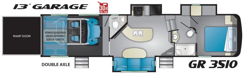2020 Heartland Recreational Vehicles, Llc Gravity GR3610 2020 Heartland Recreational Vehicles, Llc Gravity GR3610