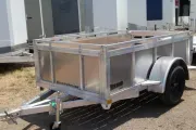 2027 Mission Trailers MU SSHD, 5 X 8, BI FOLD RAMP 