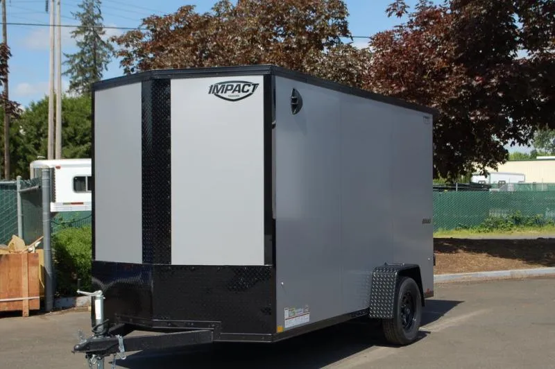 2026 Impact Trailers Quake, 6 X 12, Ramp