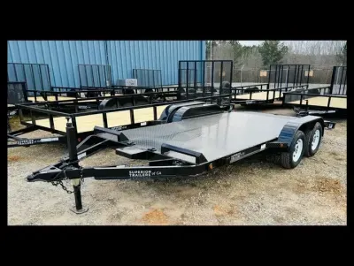 Superior Trailers 7x16 Tandem 3 ton Car Hauler