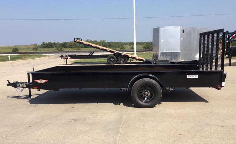 2021 H&H 14' Solid Side Utility Trailer 2021 H&H 14' Solid Side Utility Trailer