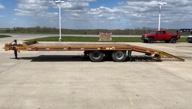 2013 Interstate 24' Pintle Hitch Tandem Dual with Dovetail Flatbed Trailer 2013 Interstate 24' Pintle Hitch Tandem Dual with Dovetail Flatbed Trailer