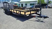 2026 Sure-trac Trailers Tandem Axle Tube Top Utility (7 x 20, 10K)