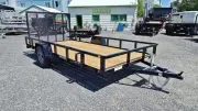 2026 Sure-trac Trailers Single Axle Tube Top Utility (7 x 14)
