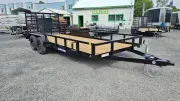 2026 Sure-trac Trailers Tandem Axle Tube Top Utility - ST-UTT8218-070 (7 x 18, 7K)