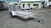 2026 Bear Track 6.5x12 Polypropylene Deck Aluminum Utility Trailer