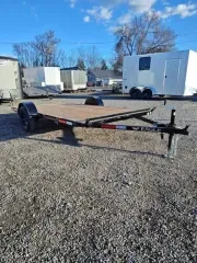 2025 Eagle Trailer 6.5x13 FLAT BED ATV TRAILER 3.5K