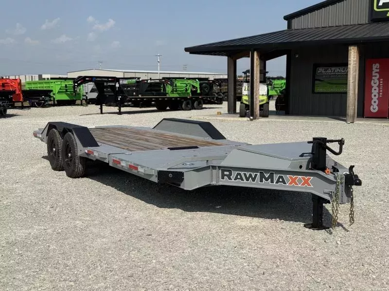2026 RawMaxx GTX 102X22 14K GVWR EQUIPMENT Tilt Trailer