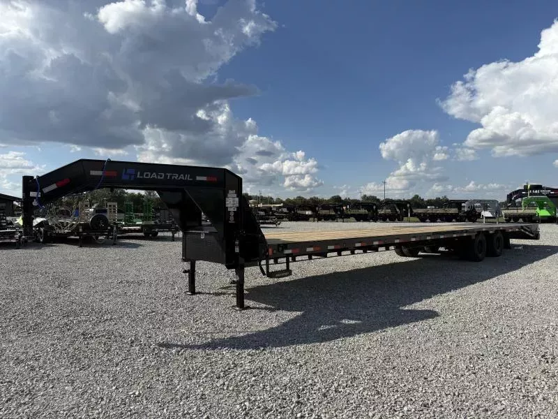 2025 Load Trail GP 102x40 Tandem Low-Pro Gooseneck w/Under Frame Bridge & Pipe Bridge Deckover Flatbed Trailer 25,900 GVWR