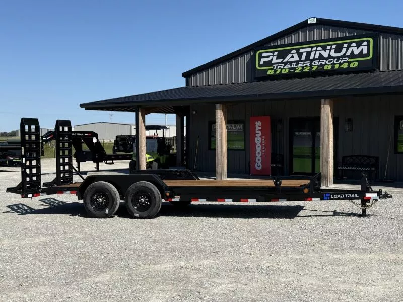 2026 Load Trail CH 83X20 STAND UP RAMP W/RUB RAIL 14K GVWR Equipment Trailer