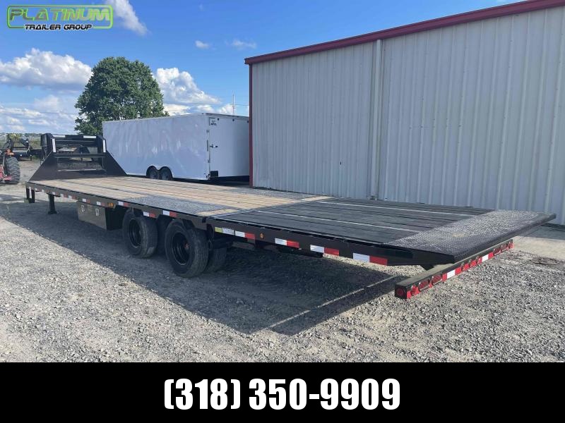 2022 Load Trail 102"x32' Low-Pro Goseneck w/Hyd. Dove Flatbed Trailer 2022 Load Trail 102"x32' Low-Pro Goseneck w/Hyd. Dove Flatbed Trailer