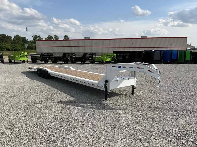 2025 Load Trail GC 102X44 GOOSENECK LOWBOY CAR HAULER 21K GVWR Flatbed Trailer