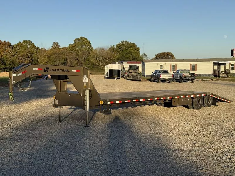2026 Load Trail GL 102X40 GOOSENECK 12' HYDRAULIC DOVETAIL AND JACKS 25900 GVWR Flatbed Trailer