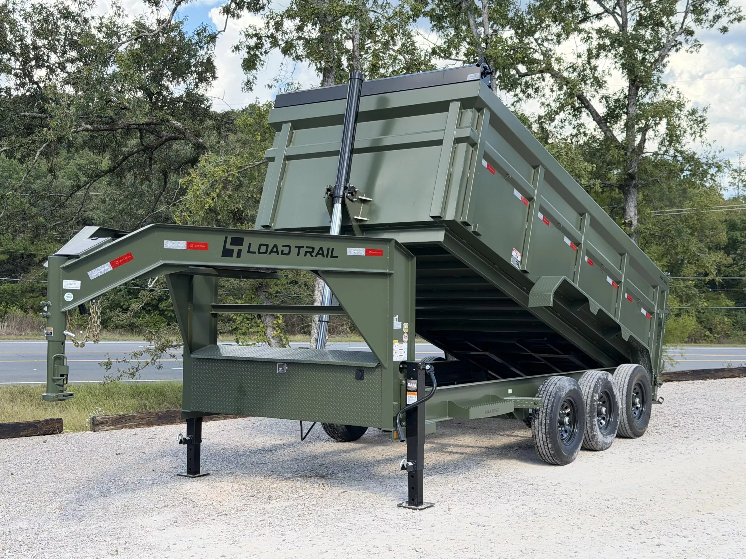 2026 Load Trail 83X16 DG TRIPLE AXLE 21K GVWR HIGH SIDE Dump