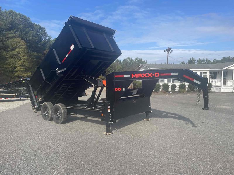 2024 MAXXD 83X14 Heavy Duty Gooseneck Dump Trailer 14K LB GVWR