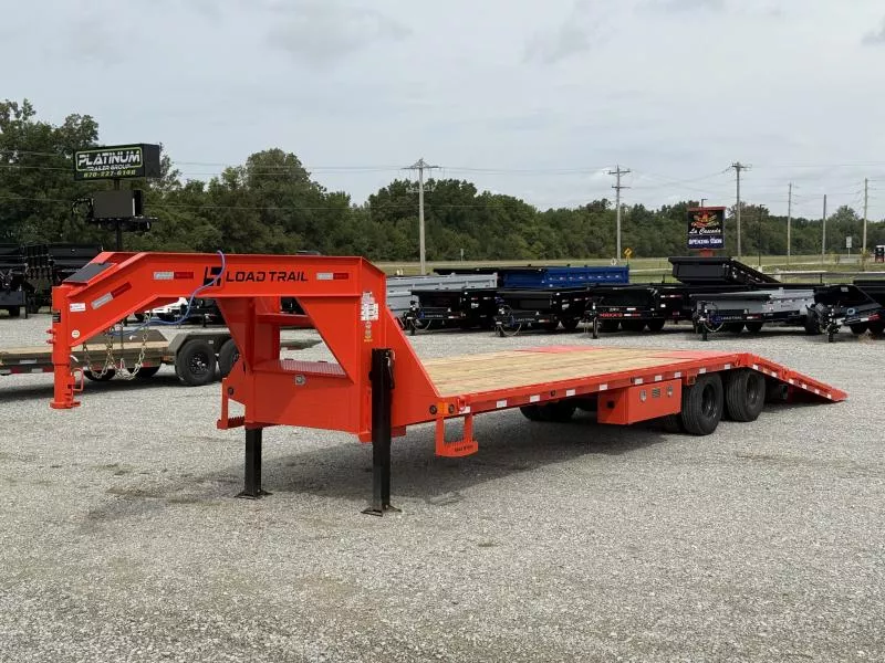 2026 Load Trail GL 102X32 GOOSENECK 12' HYDRAULIC DOVETAIL/JACKS 25900 GVWR Flatbed Trailer