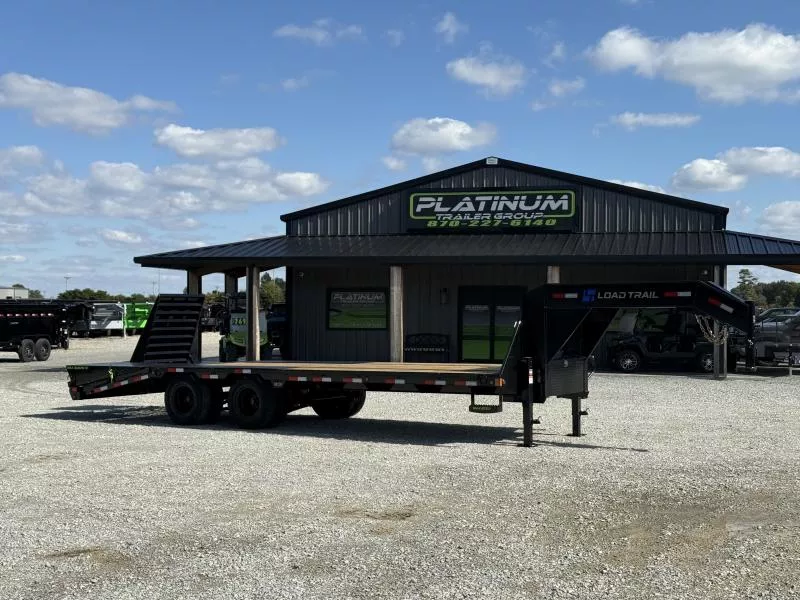 2026 Load Trail GP 102X25 GOOSENECK W/MAX RAMPS 25900 GVWR Flatbed Trailer