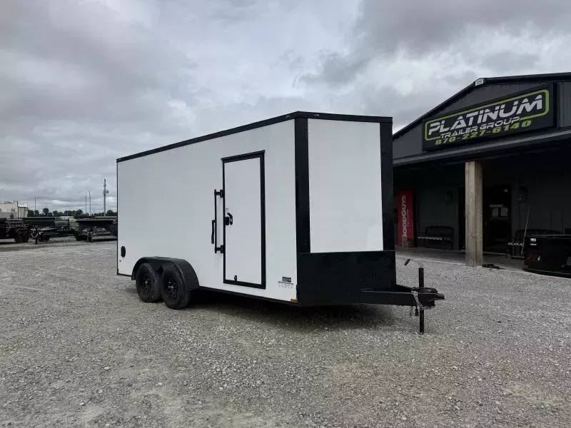 2026 Anvil Trailer 7X16 POLY-CORE .080 BLACKOUT EXTRA HEIGHT Cargo / Enclosed Trailer