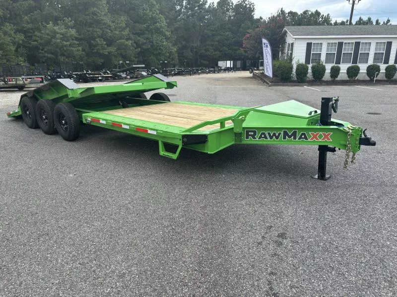 2026 RawMaxx G3X 102X26 21K GVWR GRAVITY Tilt Trailer