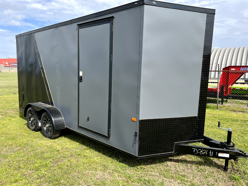 2023 Rock Solid Cargo 7 x 16 TA Cargo / Enclosed Trailer in Bastrop, LA ...