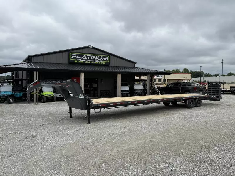 2025 Horizon Trailers FTZ 102X40 MOUNTAIN RAMP SLIDE TRACK 15700 GVWR Flatbed Trailer