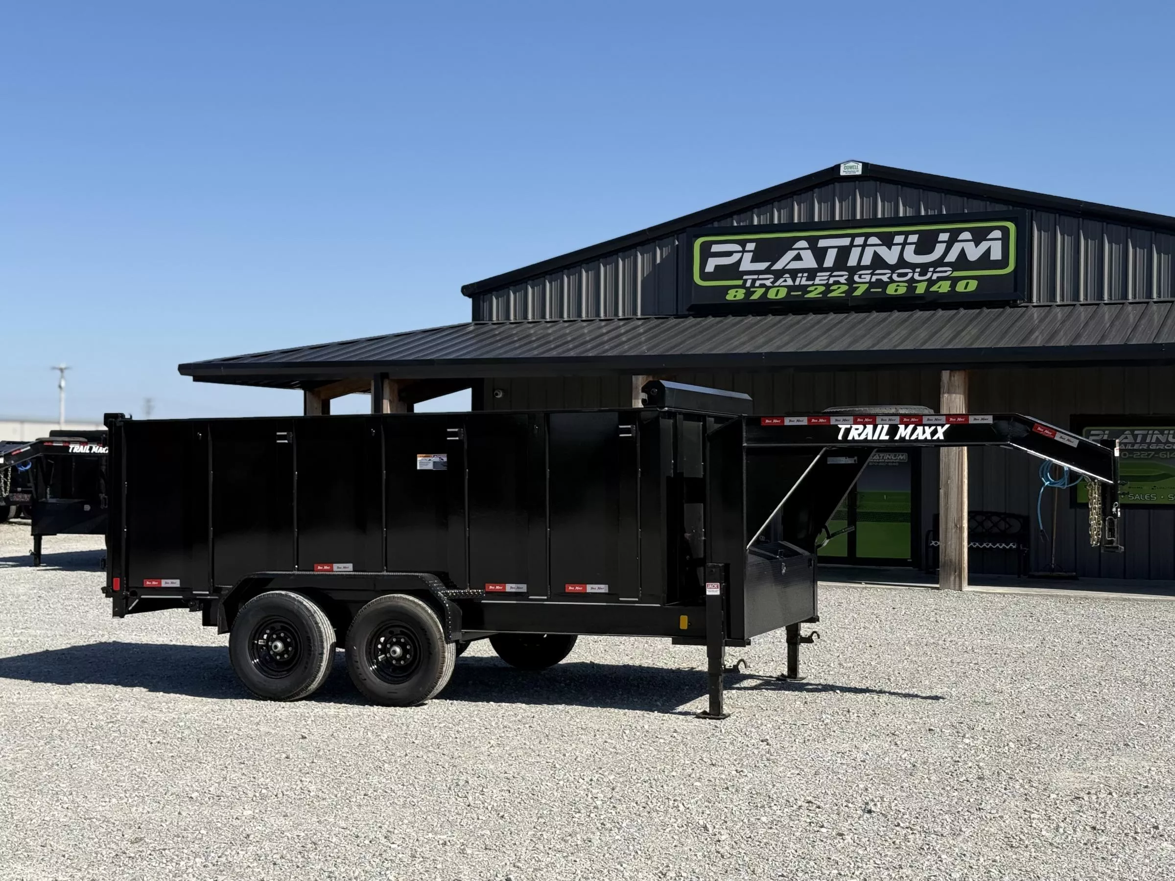 2025 TrailMaxx Trailers 83X14 TELESCOPIC HIGH SIDE 14K GVWR