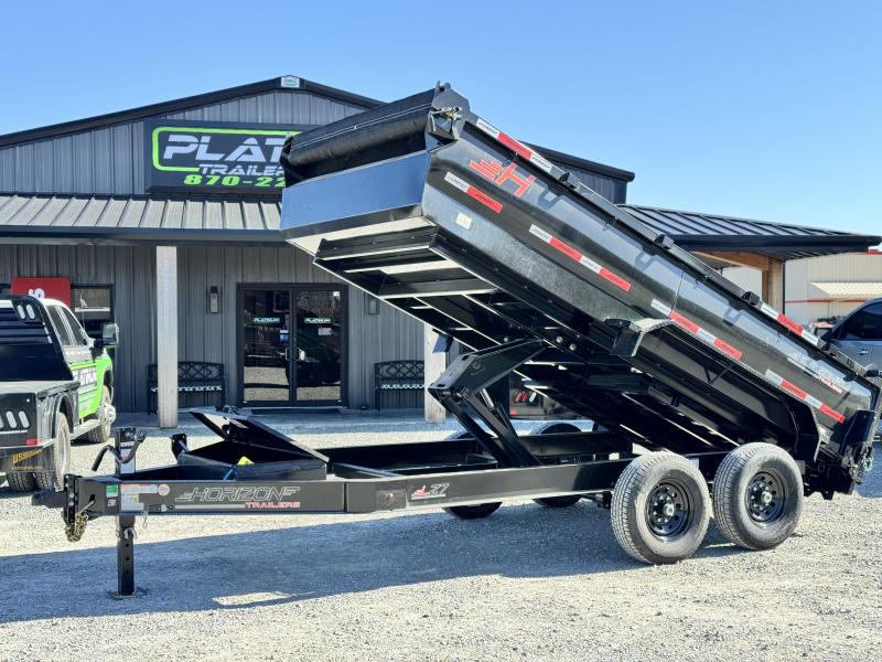 2025 Horizon Trailers LZ7 83x14 HIGH SIDE 14k GVWR Dump Trailer