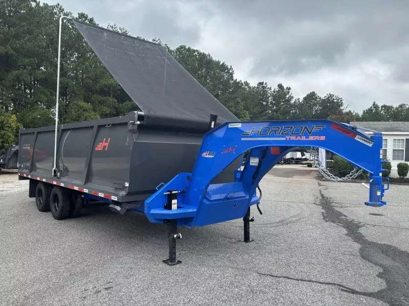 2025 Horizon Trailers HZH 96X20 GOOSENECK HIGH SIDE  12K AXLE TELESCOPIC 25900K GVWR Dump Trailer
