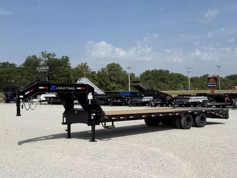 2026 Load Trail GP 102X30 GOOSENECK W/MAX RAMPS 24K GVWR Flatbed Trailer