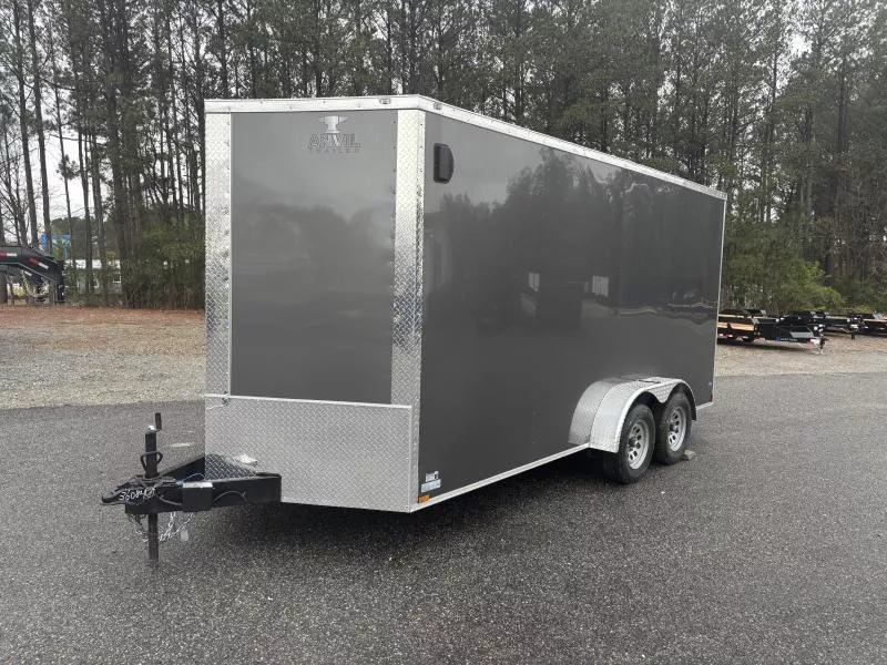 2025 Anvil Trailers 7X16 TANDEM AXLE 0.080 POLY CORE Cargo / Enclosed Trailer
