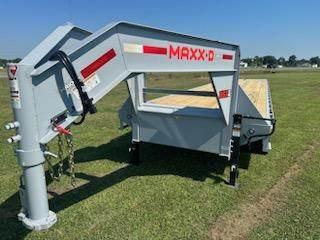 2023 MAXXD 102X40 Gooseneck Flatbed Deckover Trailer 14K LB GVWR in
