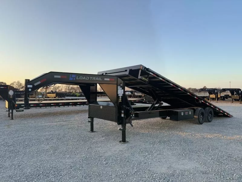 2025 Load Trail GE 102X28 GOOSENECK FULL TILT WIRELESS REMOTE 14K GVWR Tilt Trailer