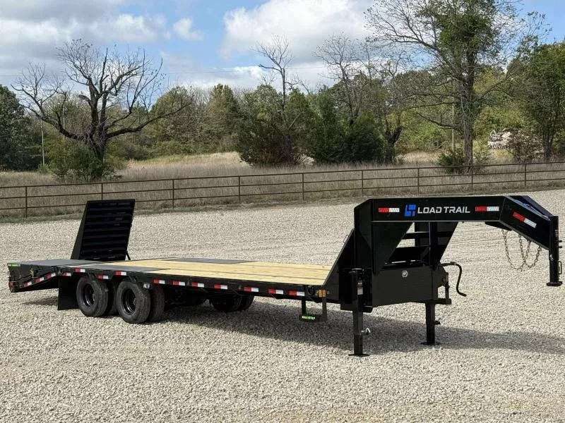 2026 Load Trail GP 102X28 GOOSENECK W/MAX RAMPS 24K GVWR Flatbed Trailer