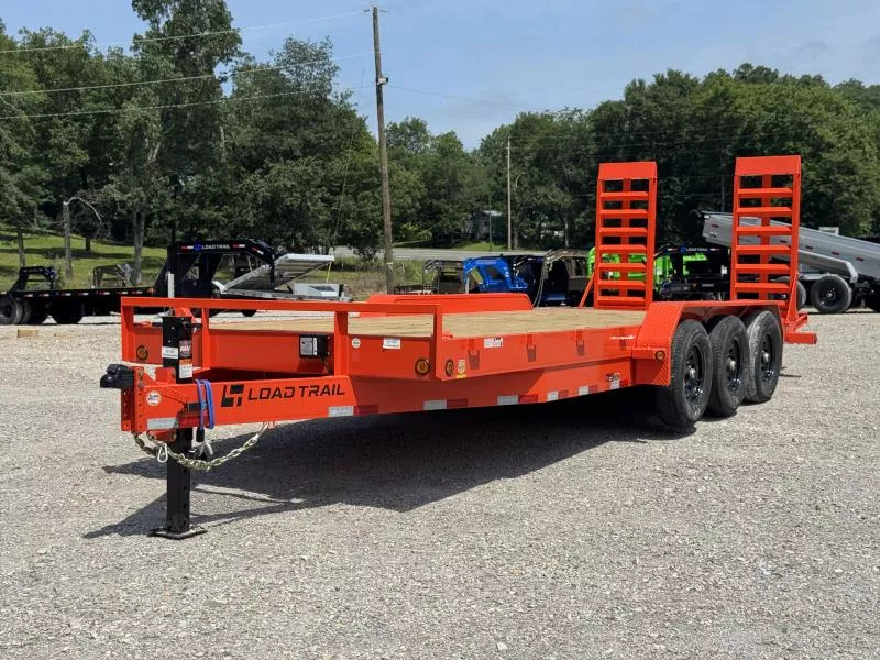 2025 Load Trail 83X22 TRIPLE AXLE 21K GVWR STANDUP RAMPS  Equipment Trailer
