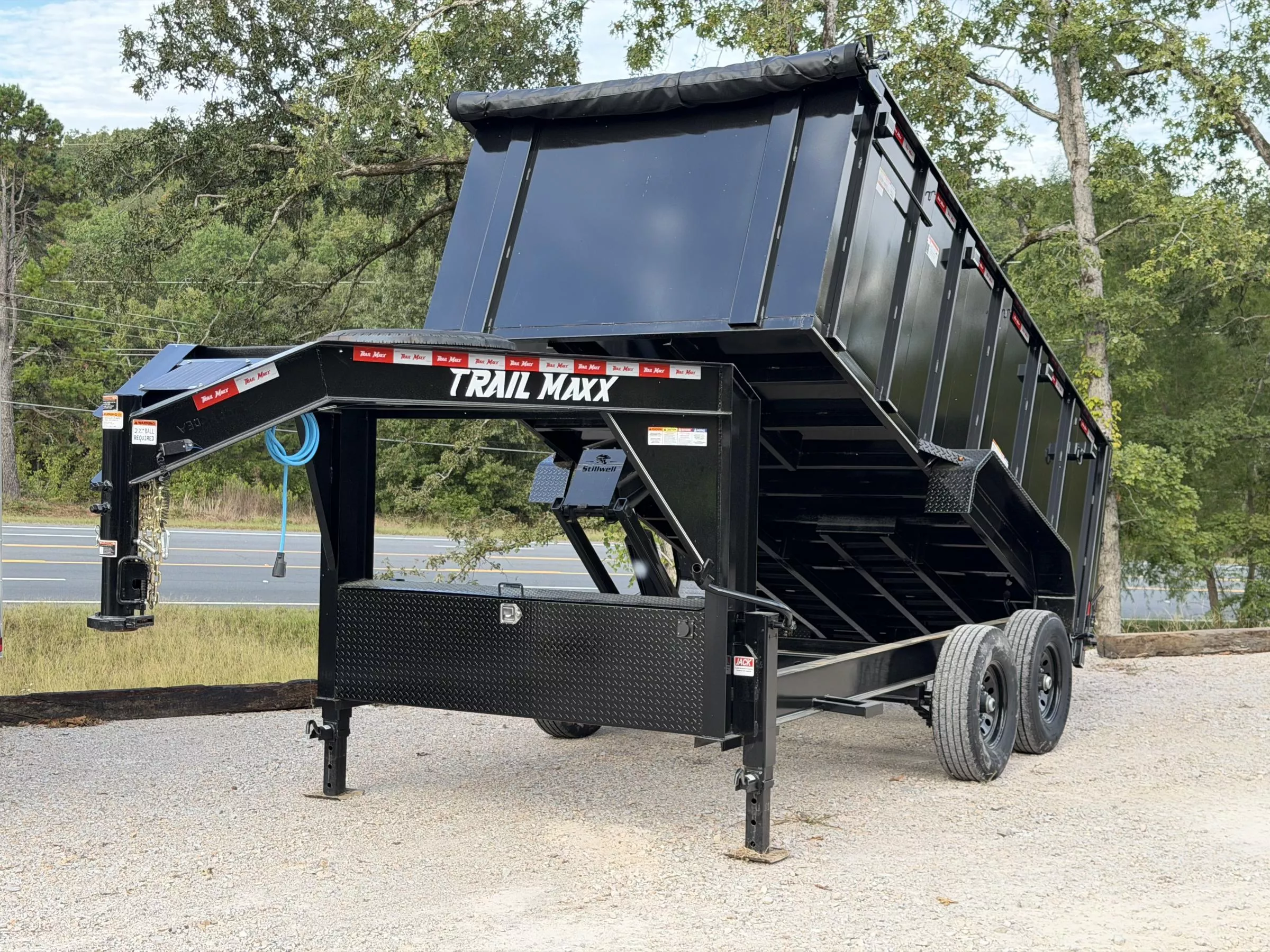 2026 TrailMaxx Trailers 83X14 HIGH SIDE 14K GVWR GOOSENECK Dump